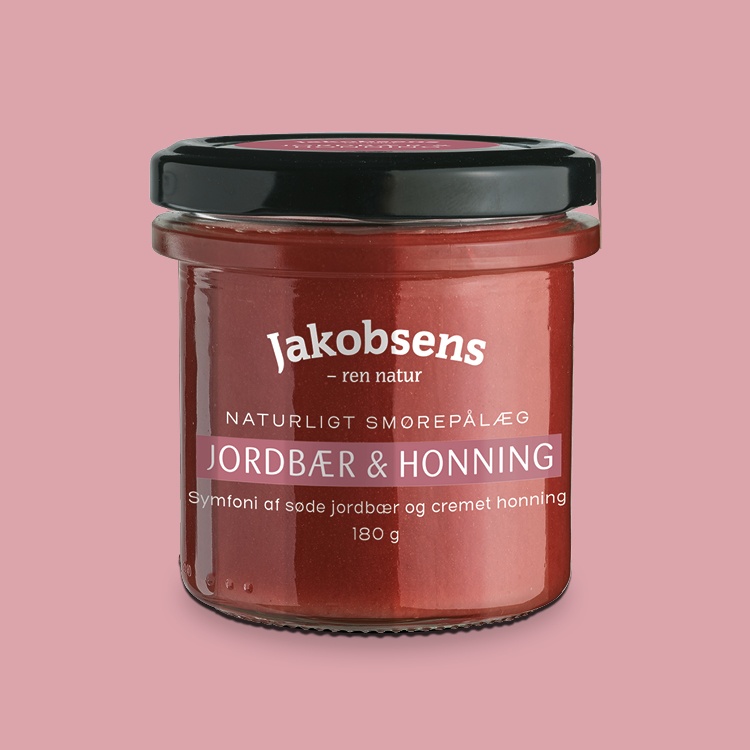 emballagedesign Jakobsen honning med baer thumb