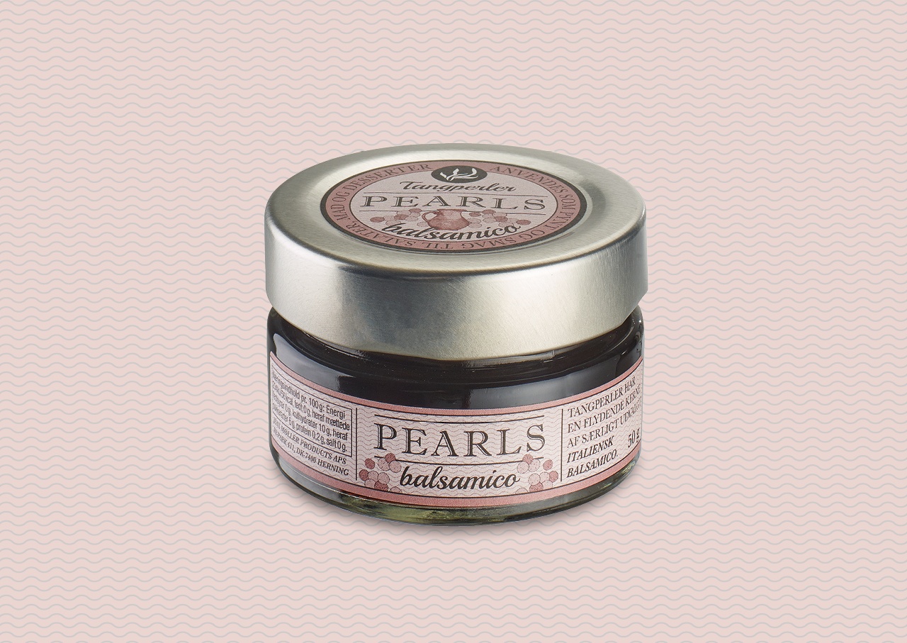 emballagedesign tanghuset Pearls tang Cavi-art balsamico