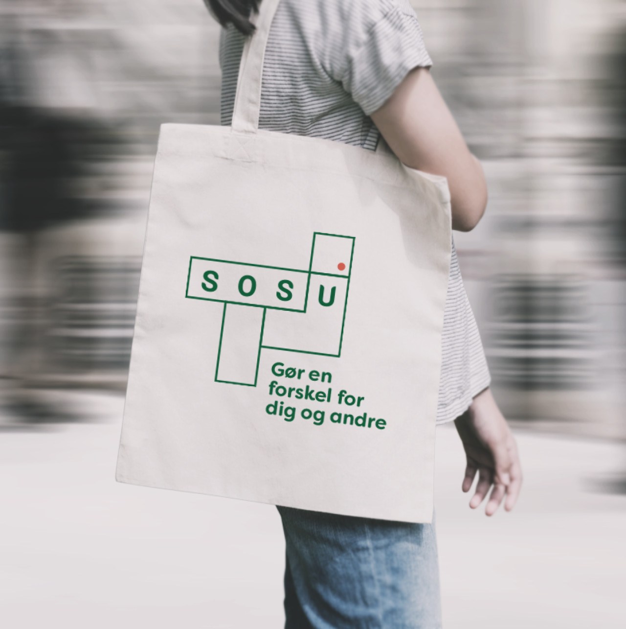 SOSU Østjylland - Visuel identitet - Mulepose