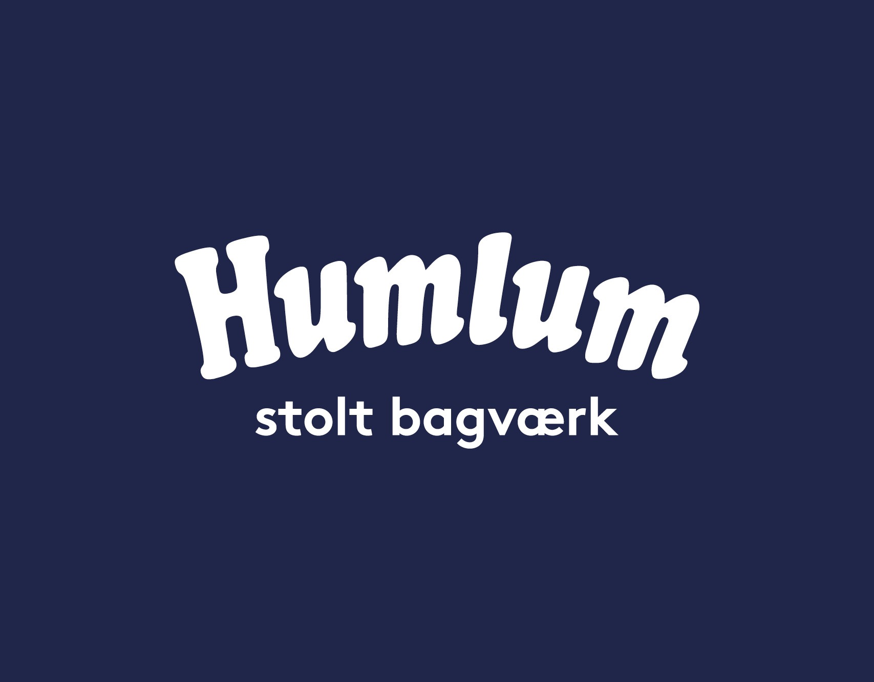 Humlum stolt bagværk revitalisering logo og identitet